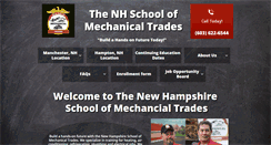 Desktop Screenshot of nhtradeschool.com